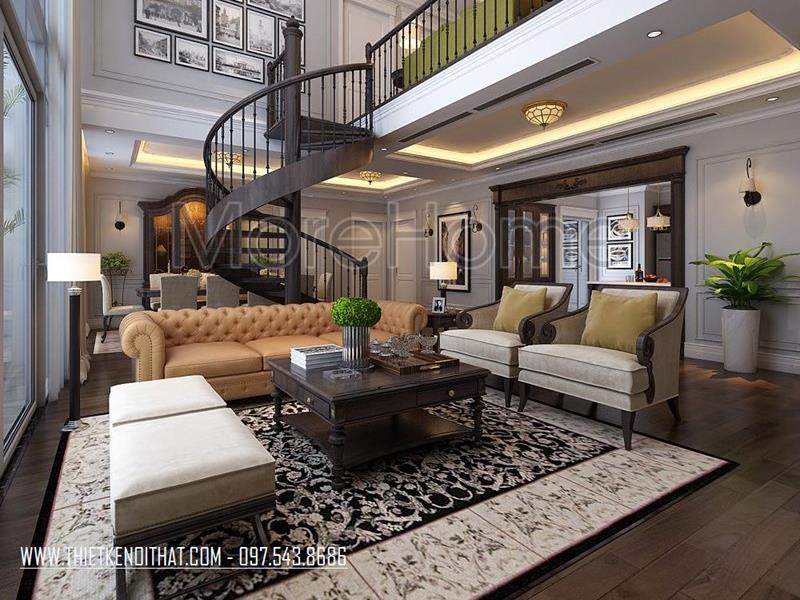  Thi công nội thất căn hộ chung cư Duplex Mandarin Garden